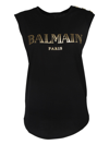 BALMAIN BALMAIN LOGO T-SHIRT CLOTHING