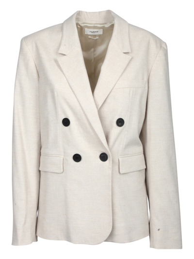 Isabel Marant Étoile Woman Suit Jacket Beige Size 8 Viscose, Polyester, Wool, Elastane In Nude &amp; Neutrals
