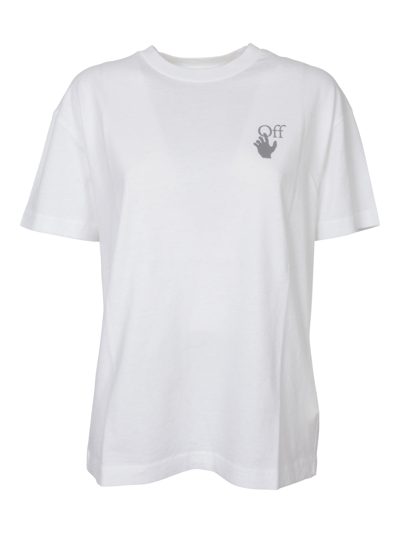 Off-white Arrows Logo T-shirt In White