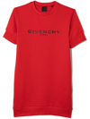 GIVENCHY LOGO-PRINT T-SHIRT DRESS