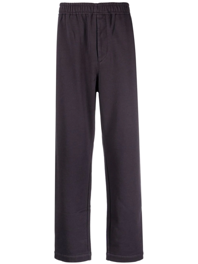 Isabel Marant Mailejo Logo-print Track Trousers In Blue