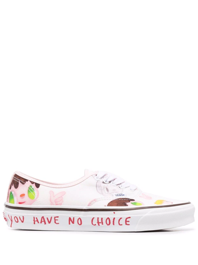 Vans Off-white Javier Calleja Edition Vault Og Authentic Lx Low Sneakers In Multi-colour