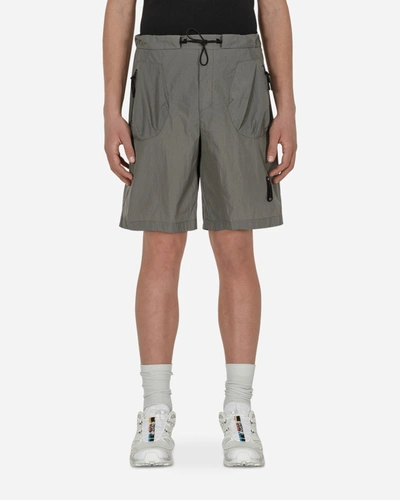 A-cold-wall* A Cold Wall Portage Nylon Shorts In Grey