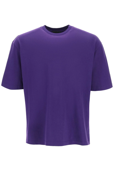 A Better Mistake Broken Glass Cotton T-shirt In Purple,green