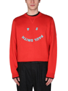 PS BY PAUL SMITH PS BY PAUL SMITH MEN'S RED OTHER MATERIALS SWEATER,M2R071XH2146025 M