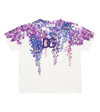 DOLCE & GABBANA 花卉品牌标识棉质针织T恤