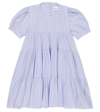 Morley Peggy Paneled Cotton Dress In Catmint