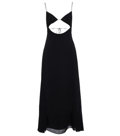 Saint Laurent Abito Midi In Black