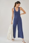 Daily Practice By Anthropologie The Palmra Jumpsuit In Blue