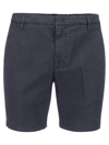 DONDUP MANHEIM - COTTON BLEND SHORTS