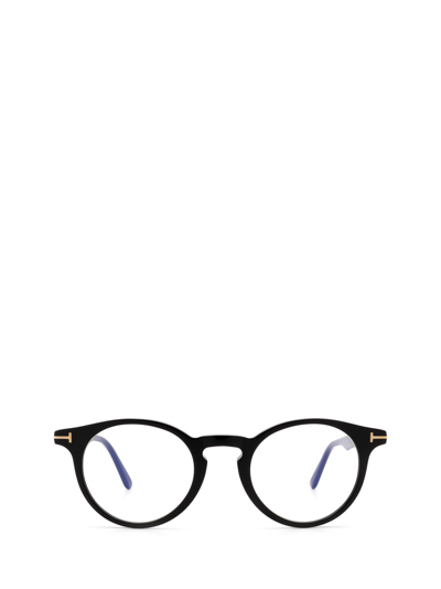 Tom Ford Ft5557-b Shiny Black Glasses