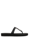 GIUSEPPE ZANOTTI WOMEN'S SANDALS - GIUSEPPE ZANOTTI - IN BLACK LEATHER