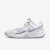Nike Fly.by Mid 3 Basketball Shoes In White/wolf Grey