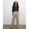Club Monaco Enamel Ring Pants In Khaki
