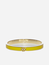 Tory Burch Kira Enameled Metal Bracelet In Gold