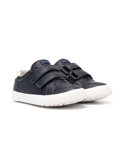 Camper Kids' Pursuit Leather Sneakers In Blue