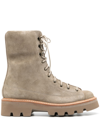 GRENSON LISBETH SUEDE LACE-UP BOOTS