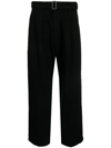 RITO STRUCTURE STRAIGHT-LEG CROPPED TROUSERS