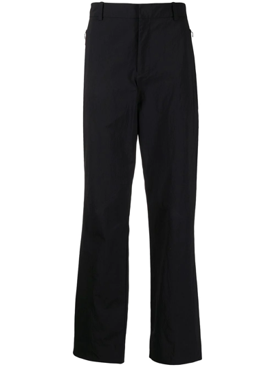 A-cold-wall* Tailored-cut Straight-leg Trousers In Black