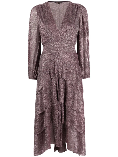 maje ruffini metallic tiered dress Maje | Dresses | Ruffini Metallic Tiered Dress