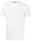 Corneliani Round Neck T-shirt In White