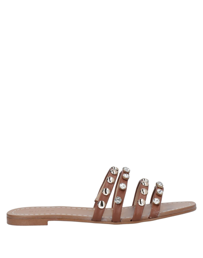 Guess Sandals In Brown