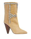 Isabel Marant Ankle Boots In Beige