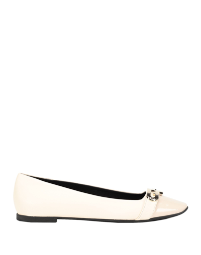 Furla Ballet Flats In White