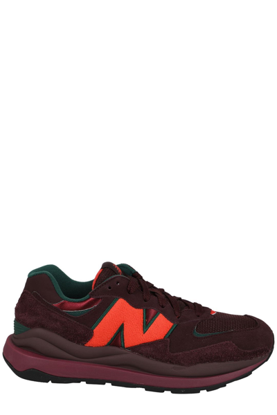 New Balance 5740 Low-top Sneakers In Henna/neo Flame