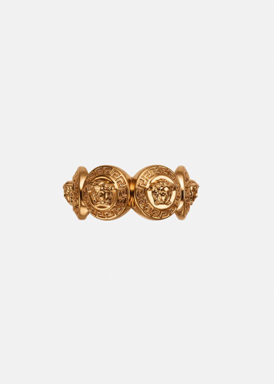 Versace Tribute Medusa Ring In Tribute Gold