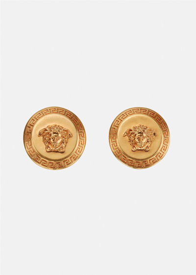 VERSACE TRIBUTE MEDUSA STUD EARRINGS