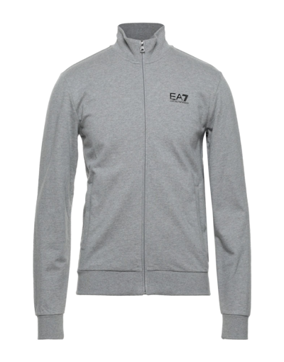 Ea7 Sweatshirts In Grey