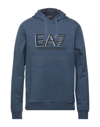 Ea7 Sweatshirts In Blue