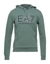 Ea7 Sweatshirts In Military Green