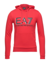 Ea7 Sweatshirts In Red