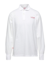 Mc2 Saint Barth Polo Shirts In White