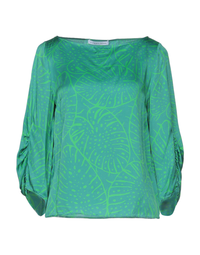 Caractere Blouses In Green