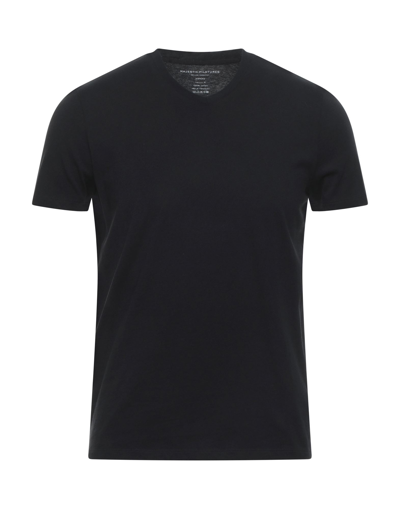 Majestic T-shirts In Black