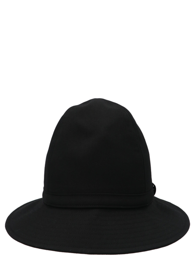Yohji Yamamoto 'fedora' Hat In Black