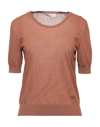 Tory Burch Sweaters In Brown