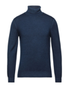 Barba Napoli Turtlenecks In Dark Blue