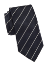 Ralph Lauren Solid Silk Tie In Dark Navy