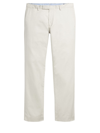 Polo Ralph Lauren Stretch Flat Front Pants In Sand