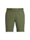 Polo Ralph Lauren Stretch Military Shorts In Olive