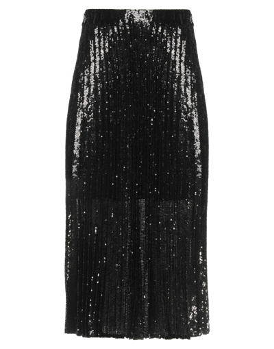 Philosophy Di Lorenzo Serafini Midi Skirts In Black