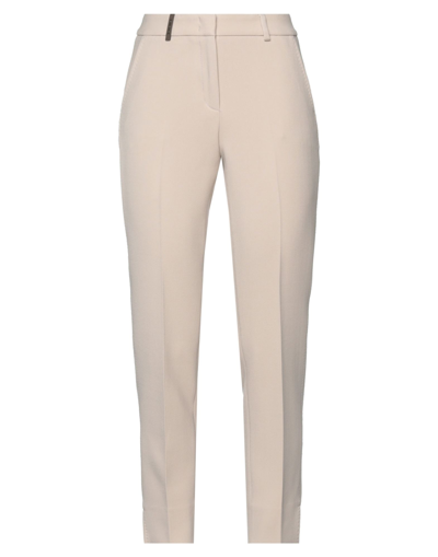 Peserico Pants In Beige