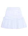 Brognano Mini Skirts In White