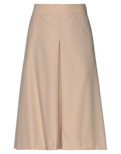 Agnona Midi Skirts In Pink