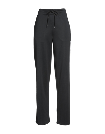 Gcds Woman Pants Black Size L Polyester, Elastane