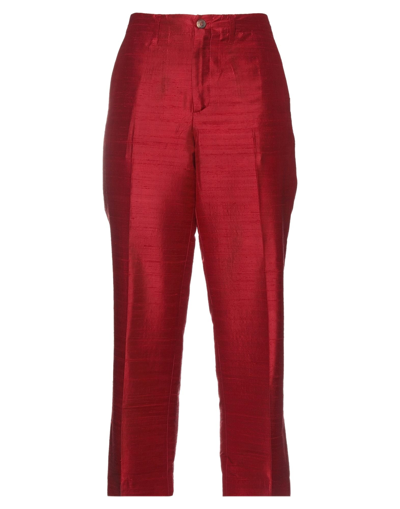 Kiltie Pants In Red